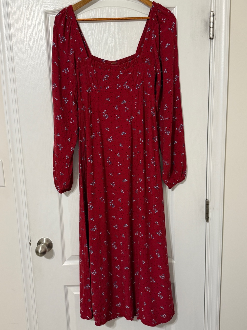✨ Free People Iris Floral Long Sleeve Midi Dress | Size S | EUC ✨
